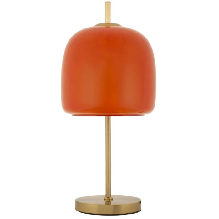 Mauro Ferretti Tischleuchte Oldy Glas Eisen Ø30x16x53 cm E27 ohne Leuchtmittel