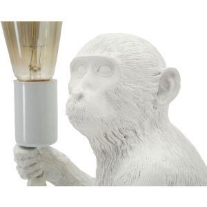 Lampă de masă Mauro Ferretti Maimuță Așezată Alb 33x33x32 cm E27