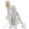 Lampă de masă Mauro Ferretti Maimuță Așezată Alb 33x33x32 cm E27