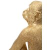Mauro Ferretti Tischleuchte Affe sitzend gold 33x33x32 cm E27 ohne Leuchtmittel