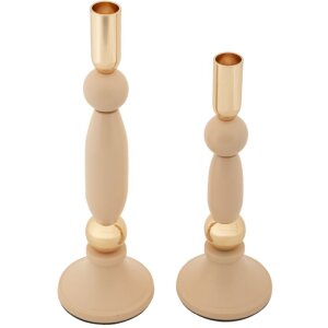 Mauro Ferretti Kerzenhalter Strek Rosa Set 2 Stück...