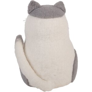 Pisică Decorativă din Pâslă Clayre & Eef 14x14x20 cm