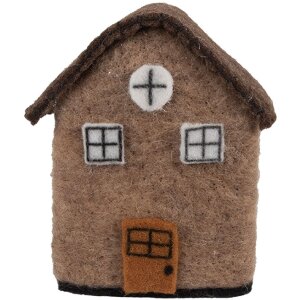 Clayre & Eef 66296 Filzhaus 12x7x14 cm