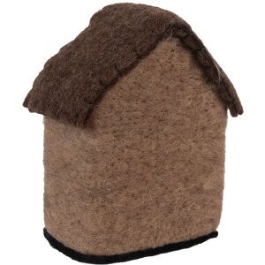 Clayre & Eef 66297 Filzhaus 12x7x14 cm Dekorativ