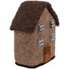 Clayre & Eef 66297 Căsuță Decorativă din Feltru 12x7x14 cm