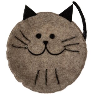 Clayre & Eef 66300 Filzschale Hund 18x18x6 cm