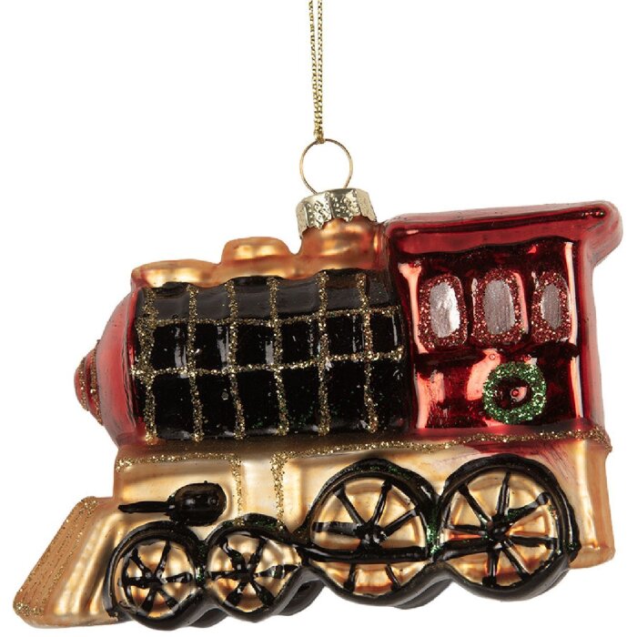 Clayre & Eef 6GL5249 Weihnachtsanhänger 10x5x6 cm