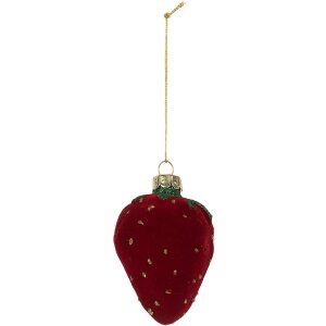 Clayre & Eef 6GL5250 Weihnachtsanhänger 6x5x8 cm...