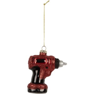 Clayre & Eef 6GL5251 Weihnachtsanhänger 9x4x10...