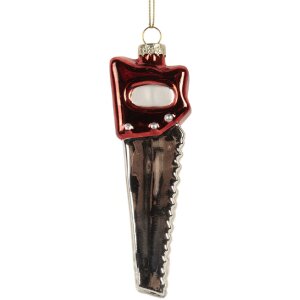 Clayre & Eef 6GL5257 Weihnachtsanhänger 4x3x13...