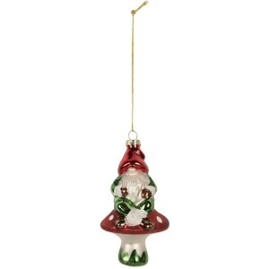 Clayre & Eef 6GL5263 Weihnachtsanhänger 7x6x13...