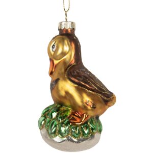 Clayre & Eef 6GL5266 Weihnachtsanhänger 6x5x11...