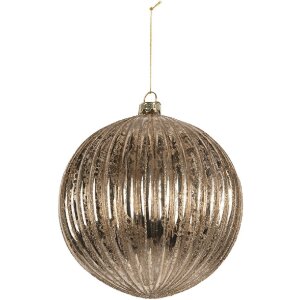 Clayre & Eef 6GL5275 Christbaumkugel Ø 15x15...