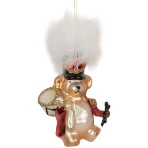 Clayre & Eef 6GL5308 Weihnachtsanhänger 9x5x12 cm