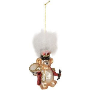 Clayre & Eef 6GL5308 Weihnachtsanhänger 9x5x12 cm