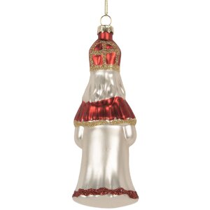 Clayre & Eef 6GL5324 Weihnachtsanhänger 5x5x15...