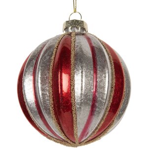 Clayre & Eef 6GL5325 Christbaumkugel Ø 8x8 cm...