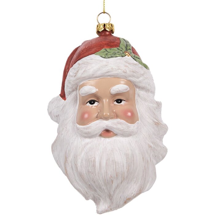 Clayre & Eef 66083 Ornament Moș Crăciun 9x7x15 cm