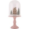 Clayre & Eef Clopot de sticlă decorativ cu LED 17x36 cm