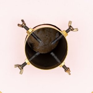 Clayre & Eef Suport Brad Crăciun Roz Auriu 40x40x30 cm