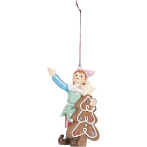 Clayre & Eef 6PR5298 Dekoration Anhänger Elfe...