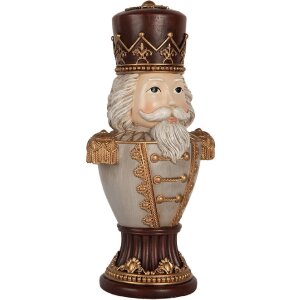 Clayre & Eef Spărgător de Nuci 16x10x30 cm Maro și Gri