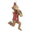 Clayre & Eef Ornament Agățat Maimuță 7x3x11 cm Braun Rot