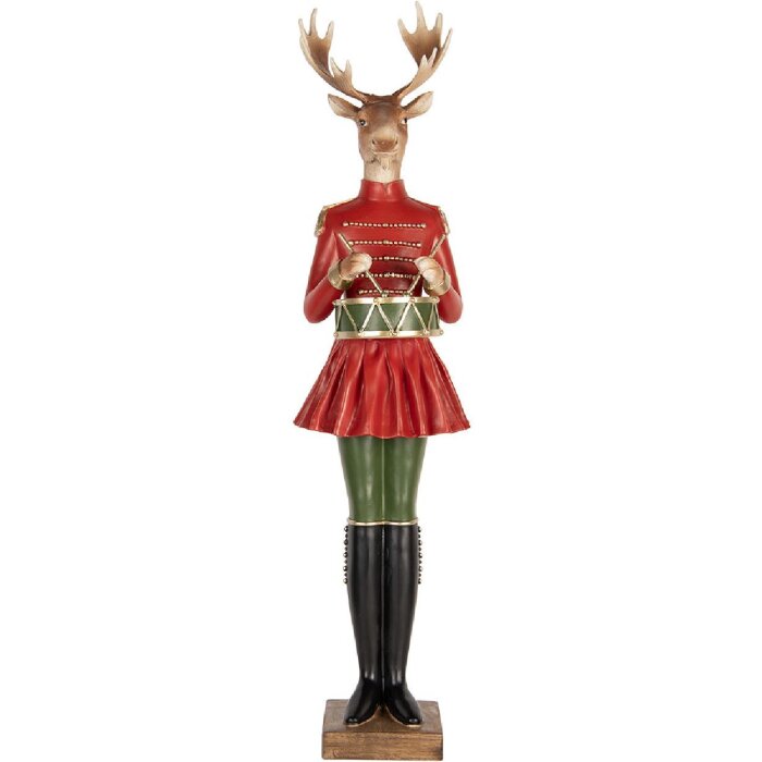 Clayre & Eef 5PR0189 Decorațiune Ren 23x19x77 cm