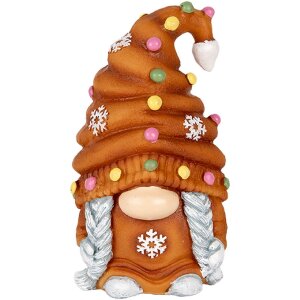 Clayre & Eef 6PR5311 Decorațiune Gnom Maro Albastru 8x8x13 cm