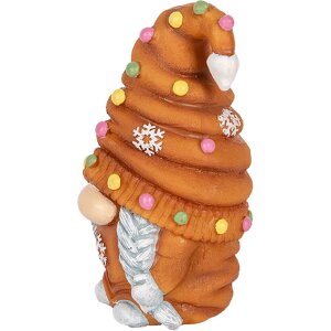 Clayre & Eef 6PR5311 Decorațiune Gnom Maro Albastru 8x8x13 cm