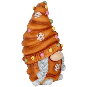 Clayre & Eef 6PR5311 Decorațiune Gnom Maro Albastru 8x8x13 cm