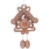 Clayre & Eef 6PR5315 Ornament Decorativ Casă 12x2x18 cm Maro Alb