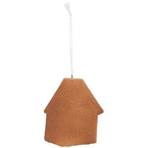 Clayre & Eef 6PR5332 Ornament Casă 9x1x10 cm Alb Vintage