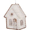 Clayre & Eef 6PR5332 Ornament Casă 9x1x10 cm Alb Vintage