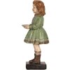 Clayre & Eef 6PR5557 Dekoration Kind 9x8x21 cm Grün-Beige