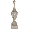 Clayre & Eef 6PR5584 Ornament Decorativ Gri 11x43 cm