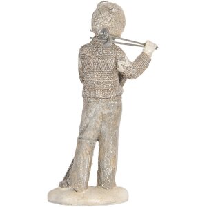 Clayre & Eef 6PR5921 Set 2 Decorațiuni Crăciun Copii 8x5x15 cm