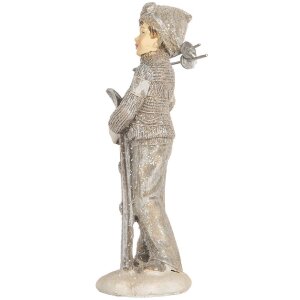 Clayre & Eef 6PR5921 Set 2 Decorațiuni Crăciun Copii 8x5x15 cm