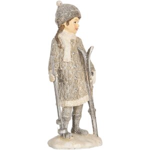 Clayre & Eef 6PR5921 Set 2 Decorațiuni Crăciun Copii 8x5x15 cm