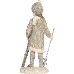 Clayre & Eef 6PR5921 Set 2 Decorațiuni Crăciun Copii 8x5x15 cm