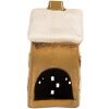 Clayre & Eef 6CE2183 Decorațiune Casă Crăciun 8x7x15 cm Maro Bej