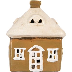 Clayre & Eef 6CE2184 Dekoration Haus 12x9x14 cm...