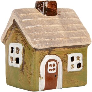Clayre & Eef 6CE2186 Dekoration Haus 8x7x10 cm...