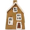Clayre & Eef 6CE2187 Dekoration Haus 12x8x18 cm Braun Beige