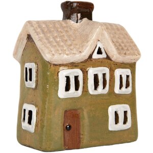 Clayre & Eef 6CE2188 Dekoration Haus 11x7x13 cm...