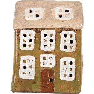 Clayre & Eef 6CE2191 Dekoration Haus 10x7x14 cm...
