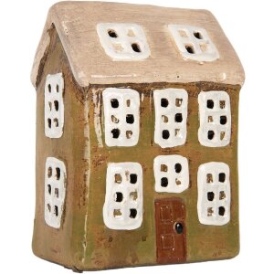 Clayre & Eef 6CE2191 Dekoration Haus 10x7x14 cm...