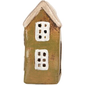 Clayre & Eef Decorațiune Casă Verde-Bej 10x7x14 cm