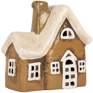 Clayre & Eef 6CE2192 Dekoration Haus 13x7x13 cm