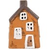 Clayre & Eef Decorațiune Căsuță Ceramică 9x7x13 cm Crăciun